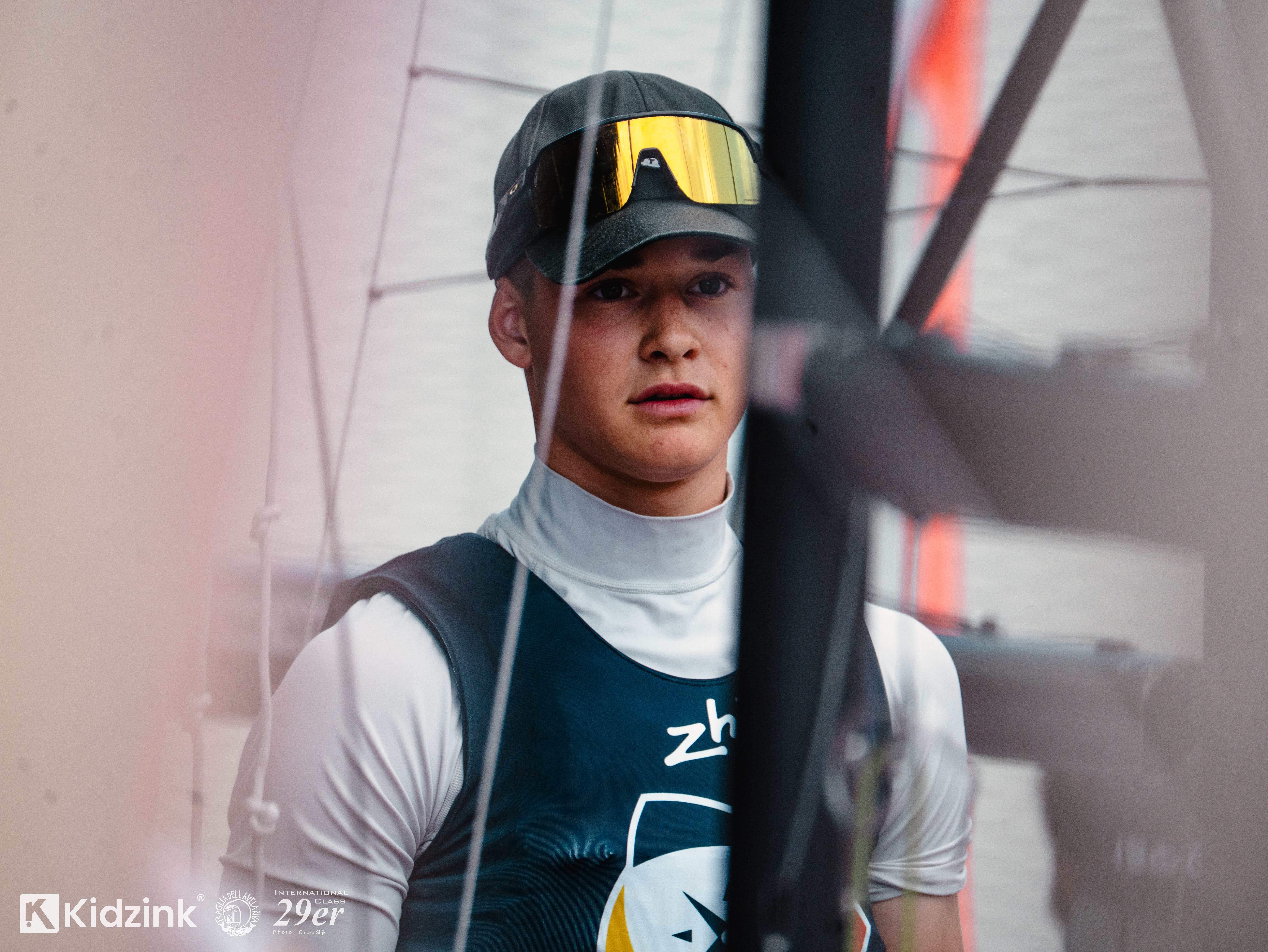 2025 29er European Championship sponsored by Kidzink Fraglia Vela Riva, Italy. 2 July 2025 (c) Mauro Melandri/ Chiara Slijk